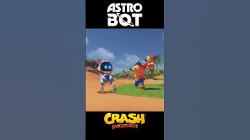 Crash Bandicoot in ASTRO BOT 🤩🔥 #nostalgia