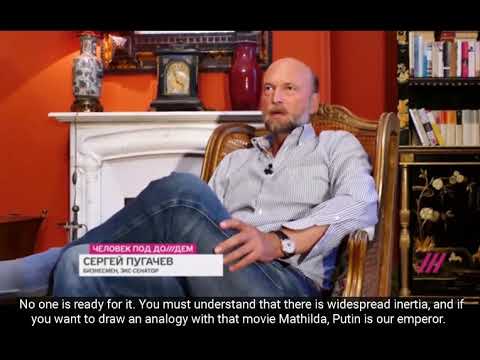 Sergei Pugachev on the chances of Navalny to get into the Kremlin