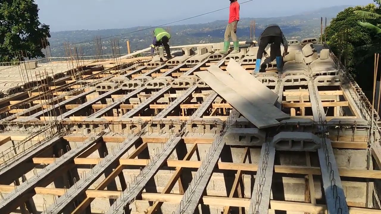 Comment réussir la réalisation d'une dalle à corps creux ? #chantier #bâtiment #dalle