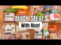 CHEAP & EASY MEALS WITH RICE! QUICK & HEALTHY MEALS TO MAKE AT HOME ON A BUDGET