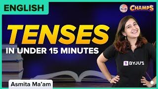 Tenses in 15 Minutes | Class 6, 7, and 8 | English | BYJU'S