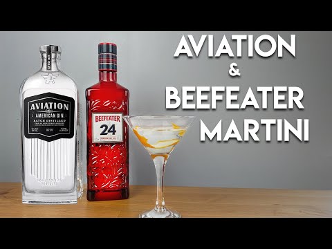 aviation-american-gin-&-beefeater-24-martini-!!!!!