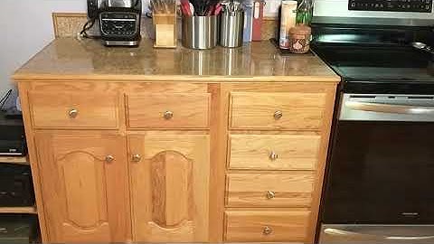 Granite Tile Countertop - The Lower Cost & Lighter Weight Way To Have Real Granite Counters