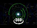 VR 360 Space Video - Our Solar System Orbits - Leaving our Galaxy for Virtual Reality Oculus Quest,