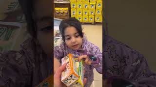 Azra muzlu sütü seçti #براء_وسميرة #cute #azraoyuncutv