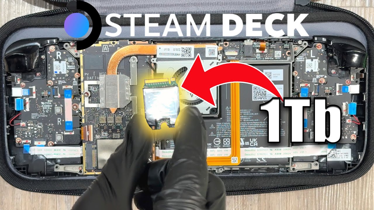 Steam Deck SSD Upgrade - YouTube