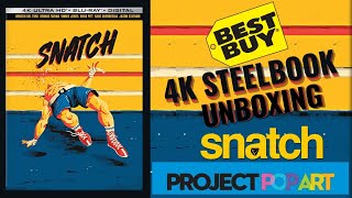 Snatch Best Buy Exclusive 4K Ultra HD Blu-ray Steelbook - Project Pop Art