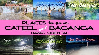 Places to go in CATEEL and BAGANGA, DAVAO ORIENTAL | MUST VISIT! | TOP DESTINATIONS ❤️
