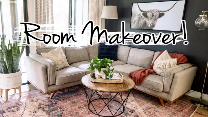 Small Family Room Makeover! | Modern Interior Desi...