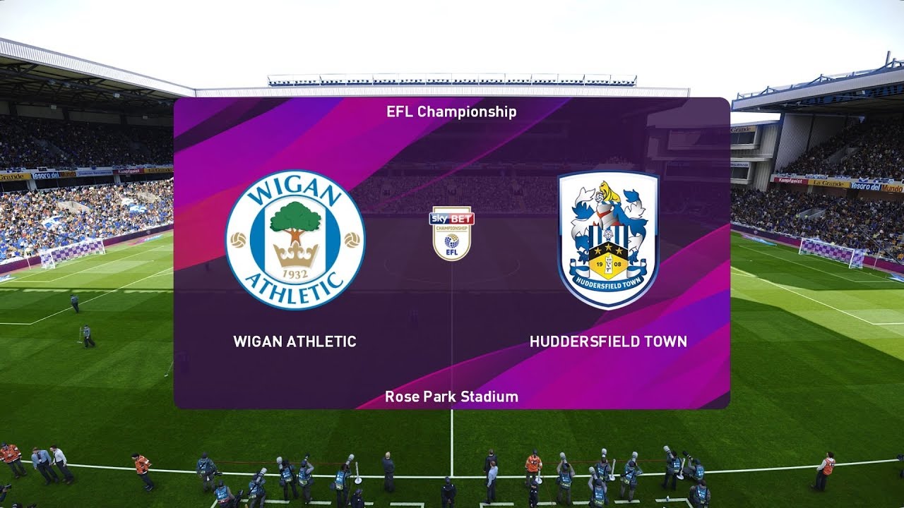 PES 2020 | Wigan vs Huddersfield - England Championship | 14 December ...