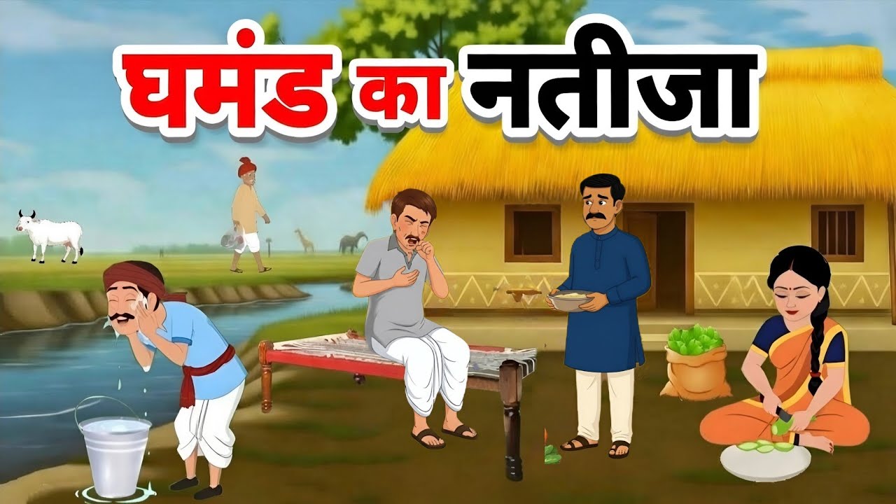 घमंड का नतीजा | Hindi Kahani | Moral Stories | Hindi Story | Cartoon Video |  Animation Kahaniya