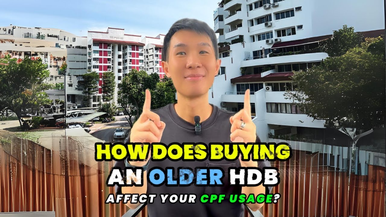 How does buying an older HDB affect your CPF usage