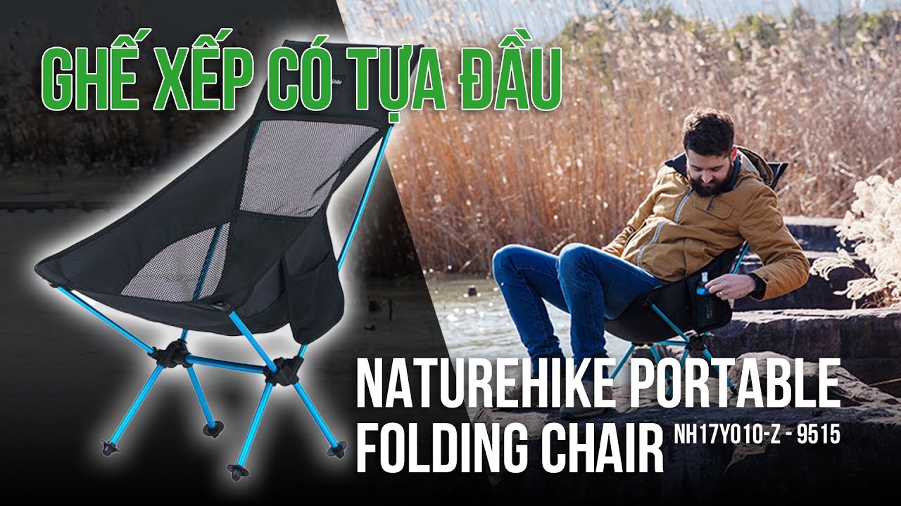 ⁣Ghế xếp thư giãn có tựa đầu Naturehike NH17Y010-Z | WETREK