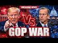 Trump vs John Thune EXPLODES! GOP Civil War Before Midterms? Senate Republicans in Crisis