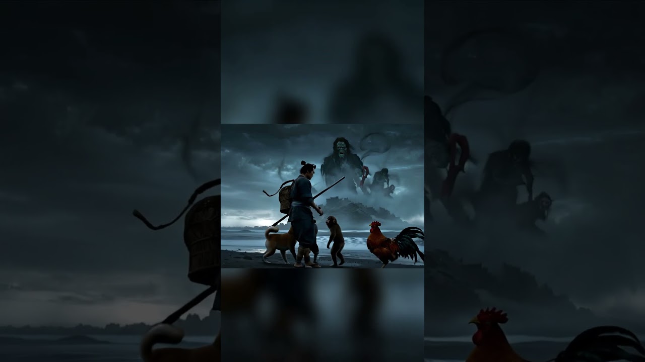 🍑 Momotaro & Friends—Epic Quest to Defeat the Oni! 🐕🐒🦜⚔️