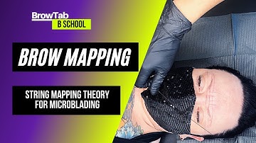 Step by Step Brow Mapping for Microblading- String Mapping Method for Microblading