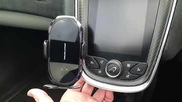 Custom phone mount for the McLaren 570