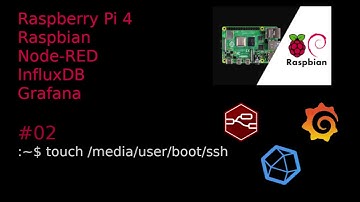 #02 Raspberry-Pi4, Raspbian, Node-RED, influxDB, Grafana