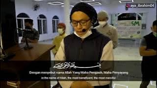 WOW.. imam aya ibrahim. merdu menyentuh hati surah Al Qoriah irama kurdi