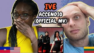 REACTION TO IVE (아이브) - Accendio (Official MV) | FIRST TIME HEARING ACCENDIO