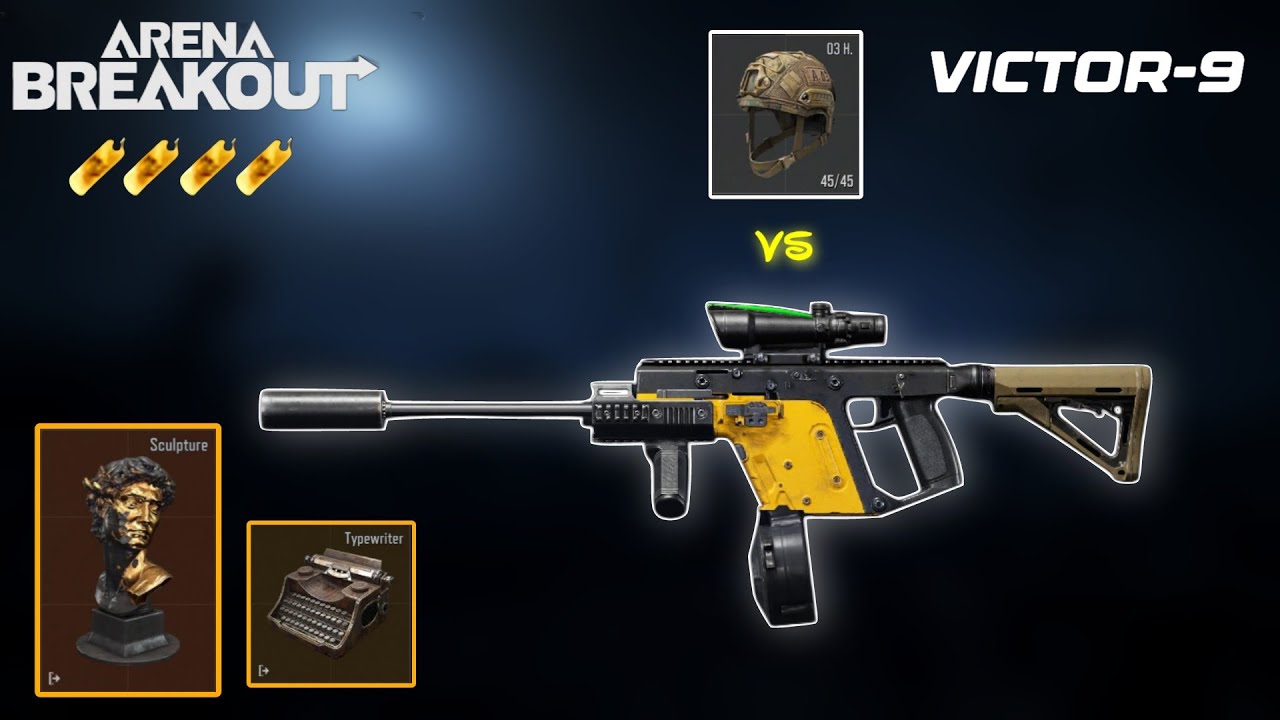 SMG : Playing with VECTOR -9 in valley | Solo vs squad | Arena Breakout ...