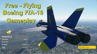Microsoft Flight Simulator 2020 Aircraft Mod - Boeing F/A-18 (Free Fighter Jet) screenshot 4