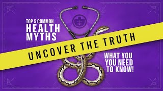 Top 5 Common Health Myths Busted: What You Need to Know! #HealthMyths #HydrationFacts #HealthTips