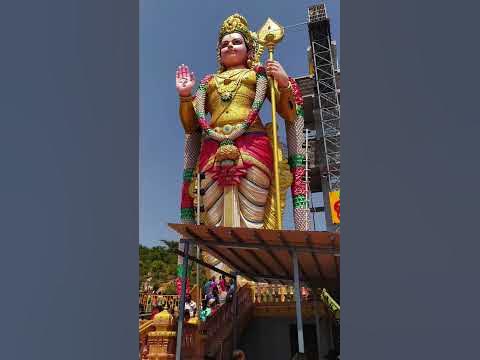 144 feet world's largest murugan statue in salem | muthumalai murugan