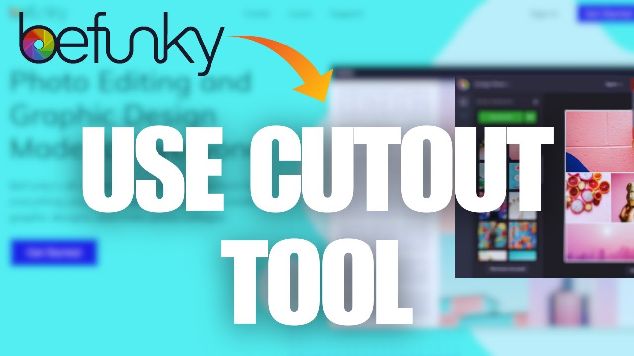 How to Use the Cutout Tool in BeFunky 2025? - YouTube