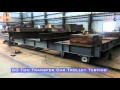 60 ton industrial transfer car trolley by techno industries