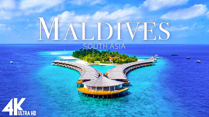 FLYING OVER MALDIVES 4K UHD - Relaxing Music Along With Beautiful Nature Videos - 4K UHD TV