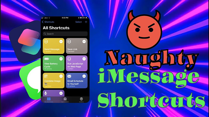 How to spam with shortcuts on iphone