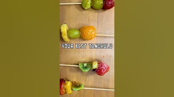 Amazing tanghulu! 🍓