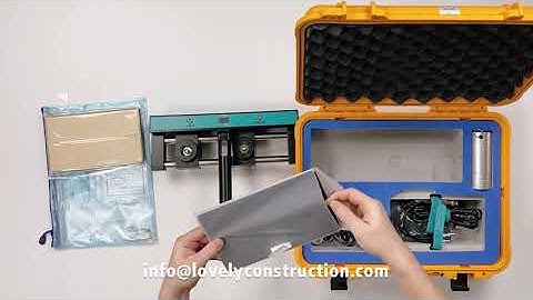 Wireless Crack Width and Depth Gauge