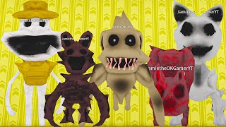 BACKROOMS MORPHS *How to get ALL 5 NEW Zoonomaly Morphs* SCARY MONKEY GIRAFFE FOX BUNNY.EXE! Roblox