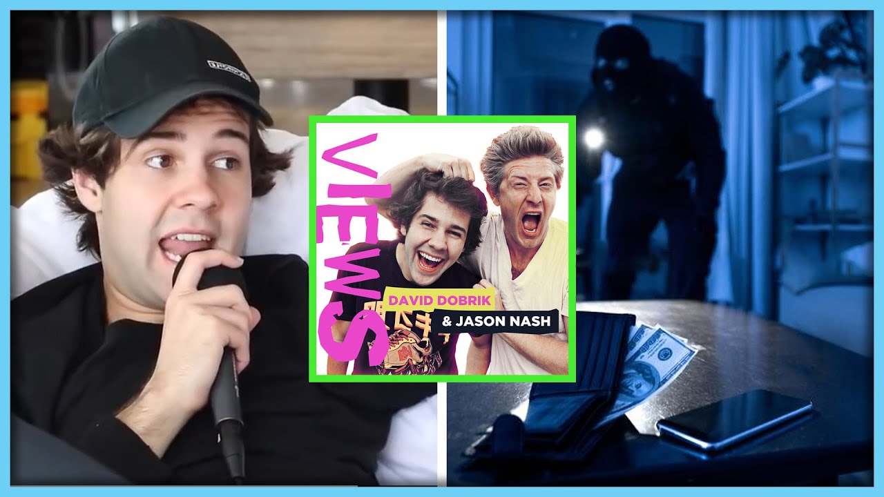 David Confronts Burglar Inside His House | VIEWS Podcast Clips