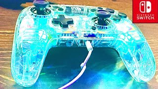 Afterglow wireless Nintendo switch pro controller unboxing