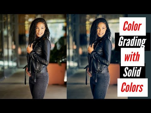 Photoshop Tutorial: Color Grading with Solid Color Adjustment Layers