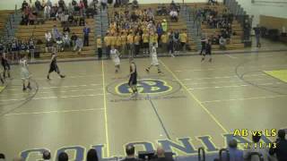 Acton Boxborough Varsity Boys Basketball vs Lincoln Sudbury 2/12/13