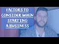 Factors To Consider Before Starting A Business ( INCOME Over EXPENSES)