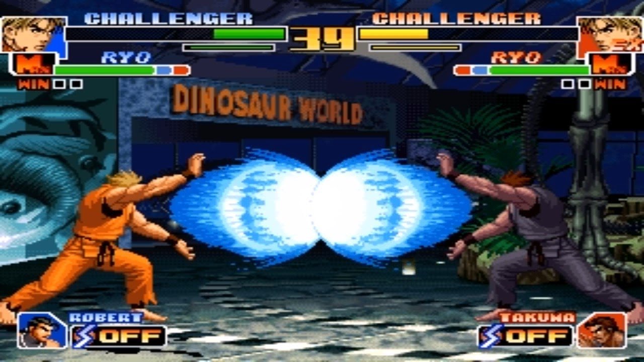 [TAS] Ryo VS Ryo EX (KoF '99 AE) - YouTube
