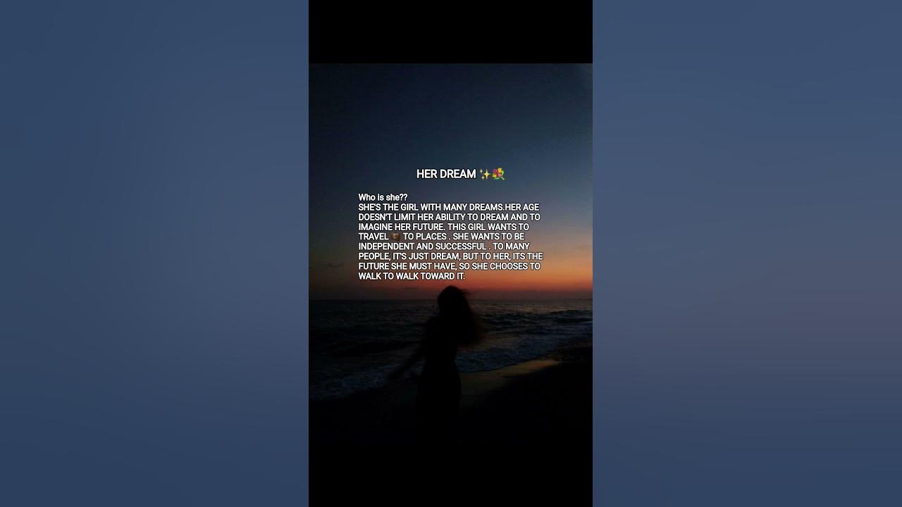 HER DREAM✨💐#dream #motivation #girl #everyone #highlights #music #cover #independent #love #song 💐✨💯 HER DREAM✨💐#dream #motivation #girl #everyone #highlights #music #cover #independent #love #song 💐✨💯