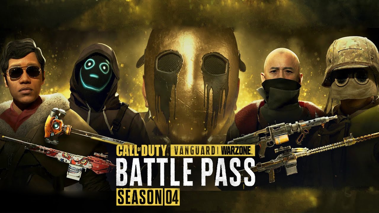 All Season 4 Battle Pass Items in Vanguard & Warzone Mastercraft & Reactive Mercenaries of Fortune