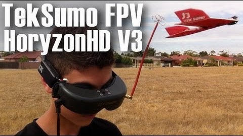 TekSumo FPV with HoryzonHD V3 from FoxtechFPV - Thomas