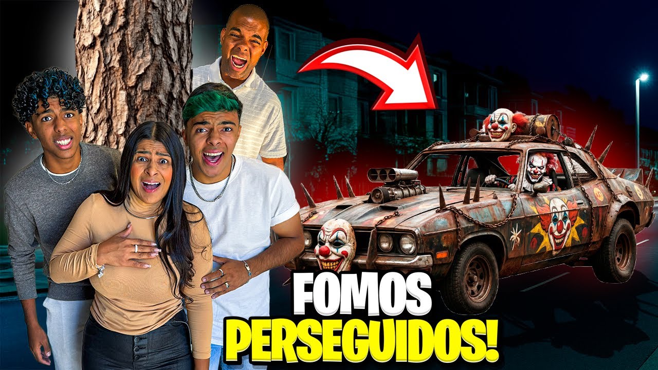 FOMOS PERSEGUIDOS POR UM CARRO MUITO BIZARRO! OQUE VAMOS FAZER?