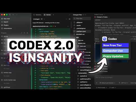 Codex 2.0 + NEW CRAZY Free Tier: OpenAI has COOKED with NEW & FREE Codex!