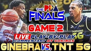 🔴PBA LIVE | Ginebra vs Tnt Game 2 Finals Live Play-By-Play