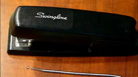 Swingline 545 Stapler - spring replacement
