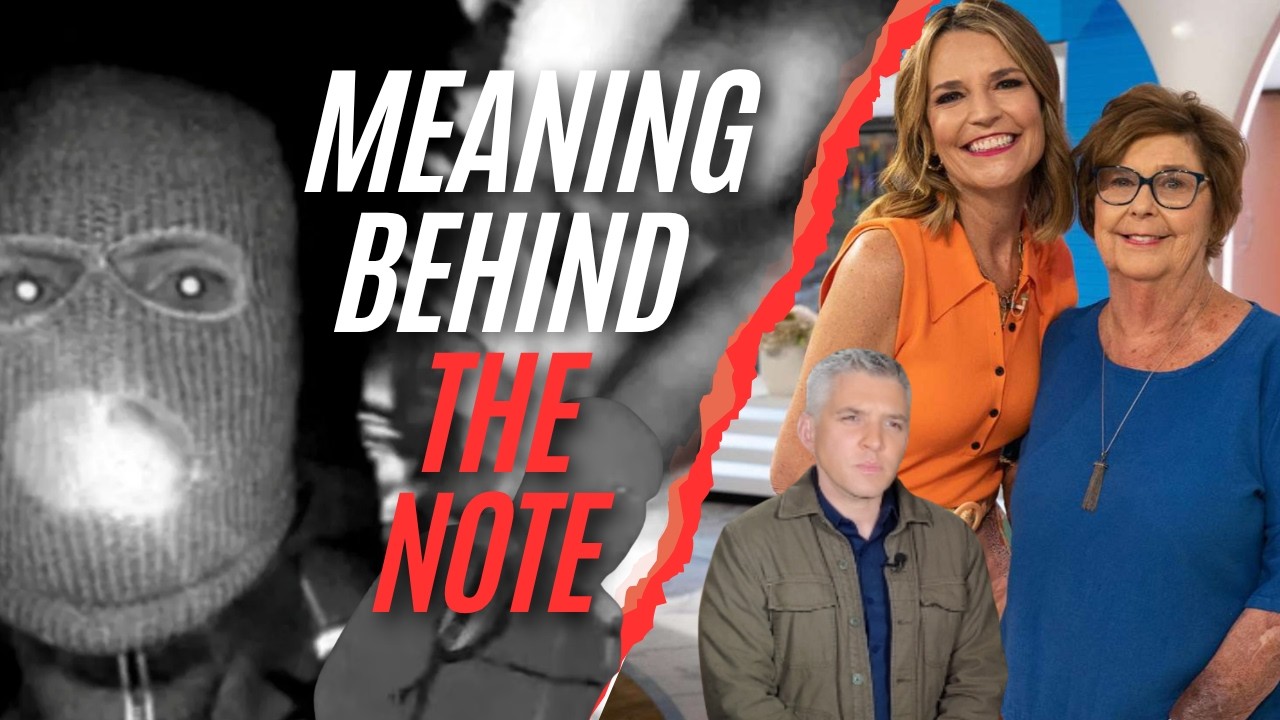 Hidden meaning behind Nancy Guthrie ransom note -- FBI profiler analyzes abductor