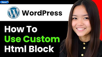 How to Use the Wordpress Custom Html Block 2025 (Step By Step)